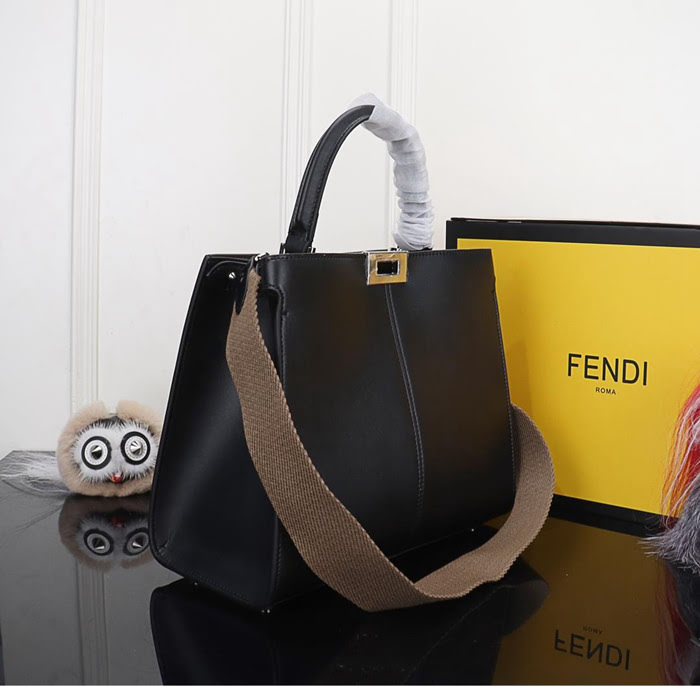 FENDI芬迪 全新Peekaboo X-Lite系列手袋 手提肩背包 3306  fd1858