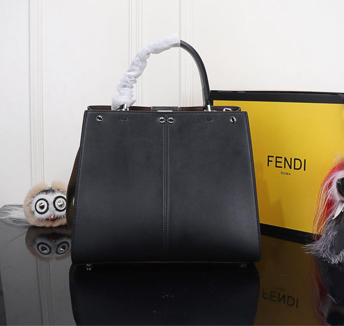 FENDI芬迪 全新Peekaboo X-Lite系列手袋 手提肩背包 3306  fd1858