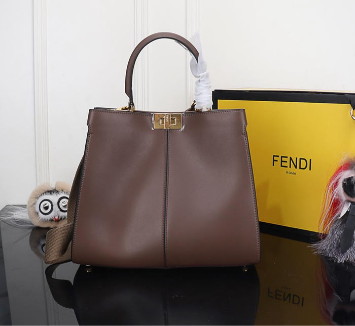 FENDI芬迪 全新Peekaboo X-Lite系列手袋 手提肩背包 3306  fd1859