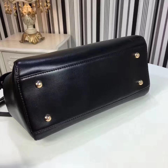 FENDI芬迪 小貓包 Peekaboo 平紋手袋 大號 手提肩背包  fd1866