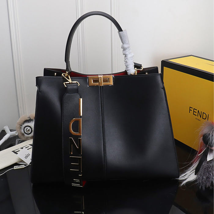 FENDI芬迪 爆款來襲 全新Peekaboo X-Lite系列手袋 可手提肩背 3307  fd1887