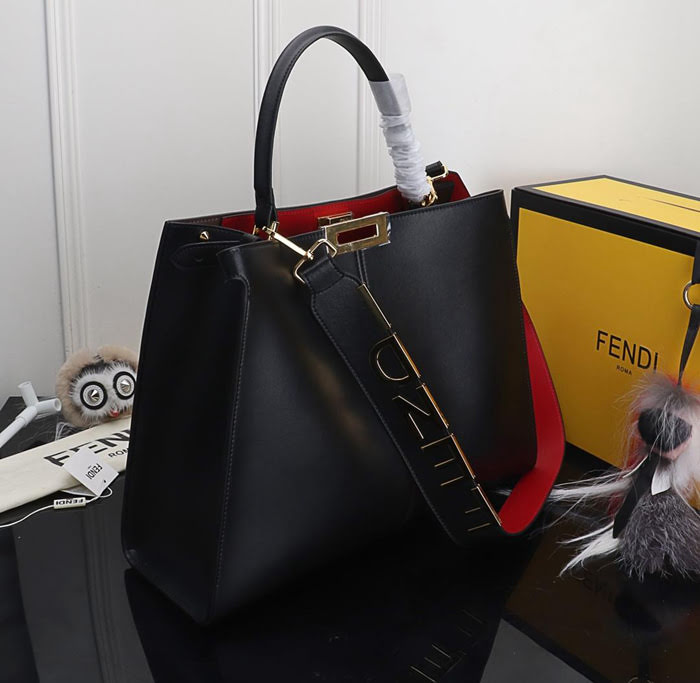 FENDI芬迪 爆款來襲 全新Peekaboo X-Lite系列手袋 可手提肩背 3307  fd1887