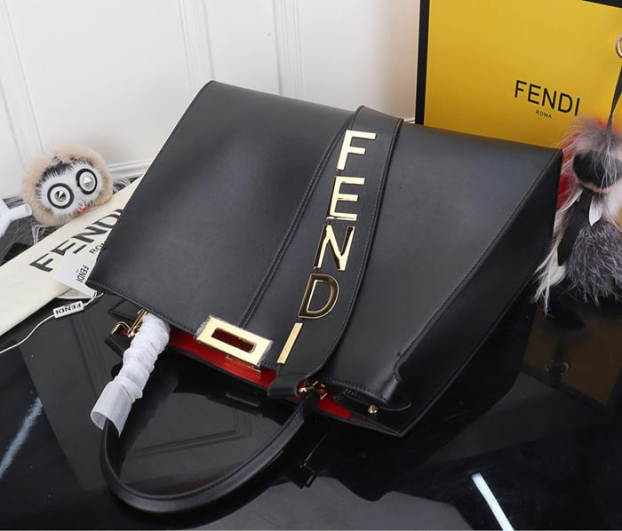 FENDI芬迪 爆款來襲 全新Peekaboo X-Lite系列手袋 可手提肩背 3307  fd1887