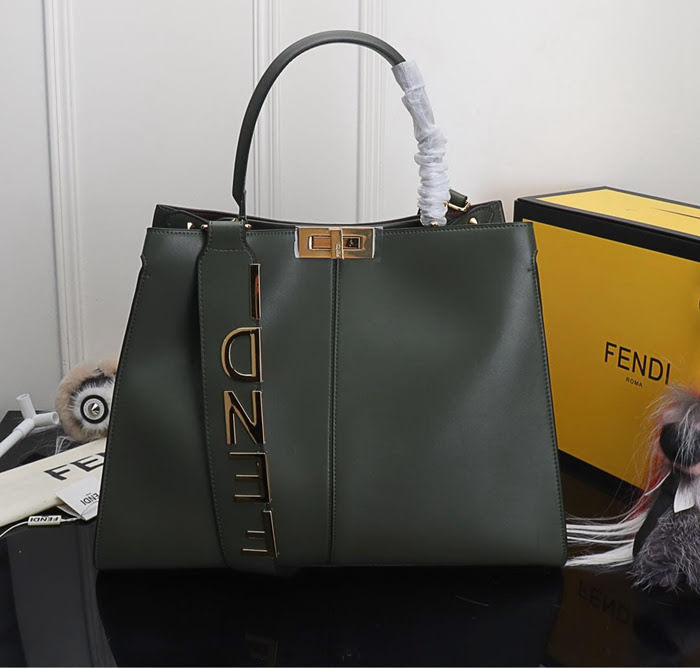 FENDI芬迪 爆款來襲 全新Peekaboo X-Lite系列手袋 可手提肩背 3307  fd1889