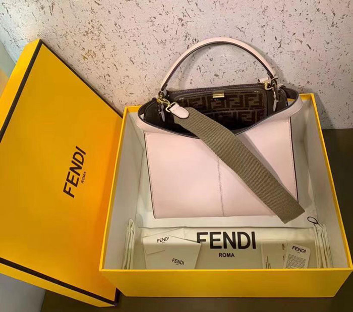 FENDI芬迪 新款Peekaboo X-Lite系列手袋 可手提肩背 3306  fd1892