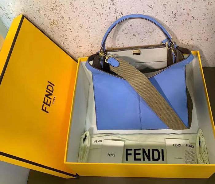 FENDI芬迪 新款Peekaboo X-Lite系列手袋 可手提肩背 3306  fd1895
