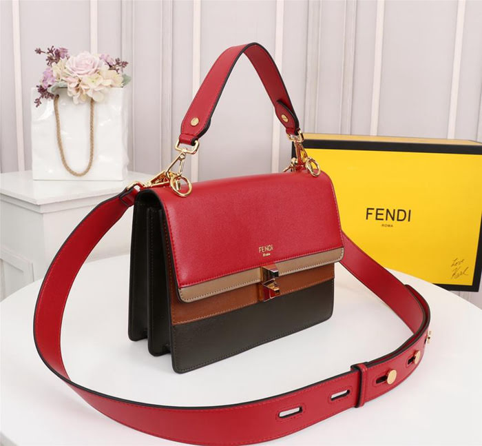 FENDI芬迪 2018年秋冬最新系列 KAN I手袋 俏皮迷你手袋 可手提肩背  fd1949
