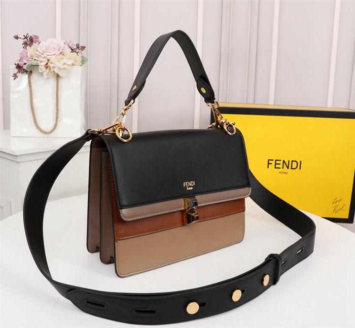 FENDI芬迪 2018年秋冬最新系列 KAN I手袋 俏皮迷你手袋 可手提肩背  fd1950