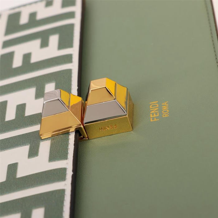 FENDI芬迪 新色 滿滿的F字母 全新長方形Logo 手提肩背包 8826  fd1964