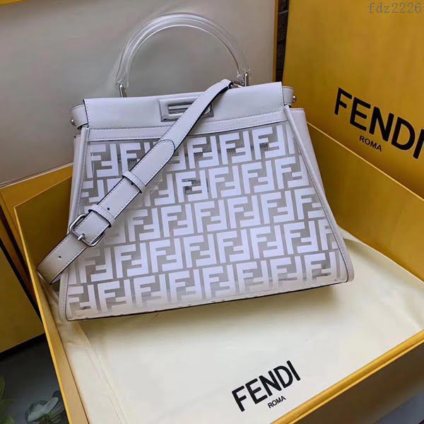 FENDI女包 FD最新款 2019夏季透明包 芬迪手提斜挎包  fdz2226
