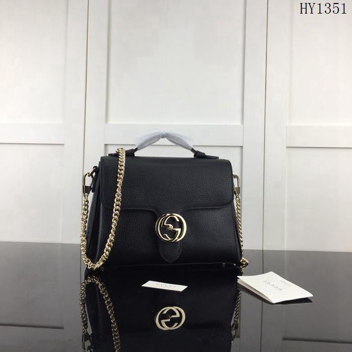 GUCCI古馳 新款 專櫃品質 原單 510302 克色 鏈條 手提 單肩 斜挎包HY1351