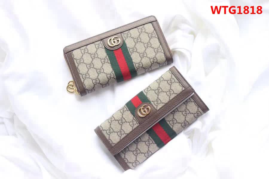 GUCCI古馳 全網獨家供貨 原廠材料 拉鏈長錢包 523154 WTG1818