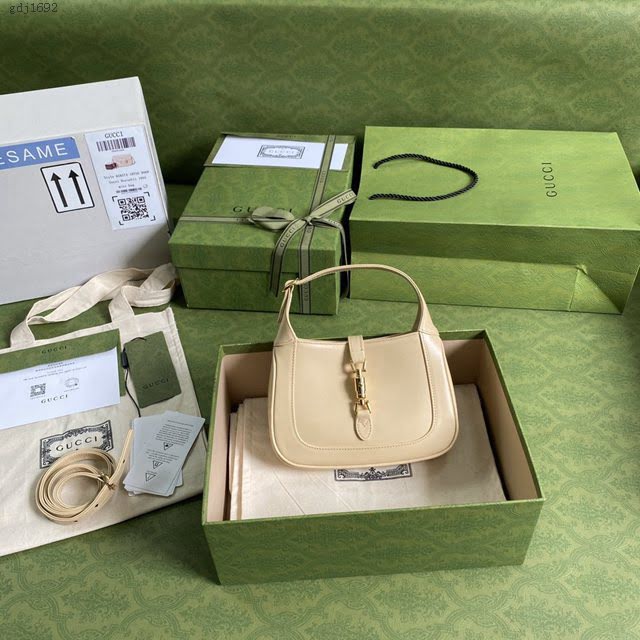 Gucci专柜新款女包, 古驰jackie马衔扣腋下包 Gucci手提肩背斜挎包 637091  gdj1692