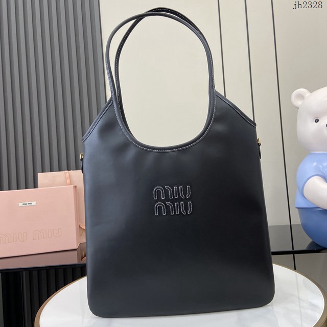 miumiu專櫃繆繆最新款女士IVY牛皮托特單肩包 jh2328型號：500231