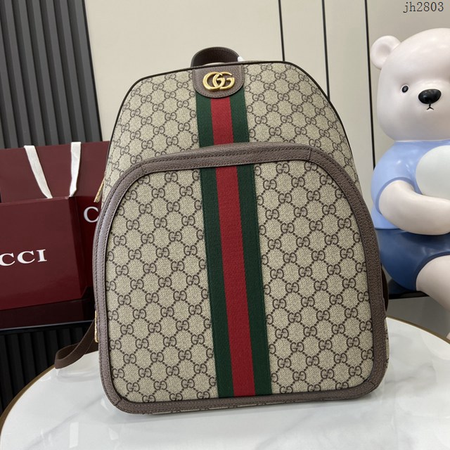Gucci專櫃古馳最經典款男士雙肩背包 jh2803型號:  547967