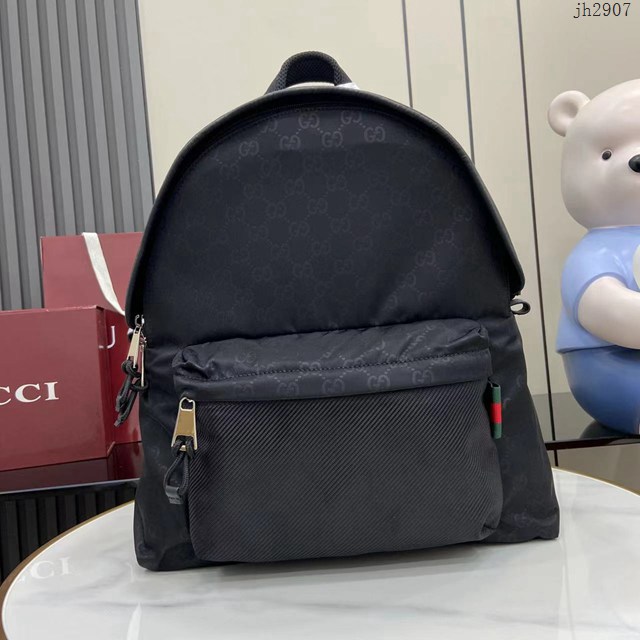 Gucci專櫃古馳2025早春男士包袋系列最新款雙肩背包 jh2907型號：826364