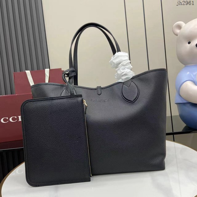 Gucci專櫃古馳最新款Totissima系列托特包雙面手提購物包 jh2961型號：839112