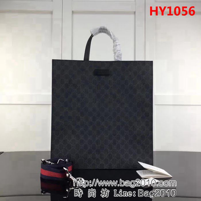 GUCCI古馳原單 新款專櫃品質原單貨實物實拍 495559克pvc克手提購物包 HY1056
