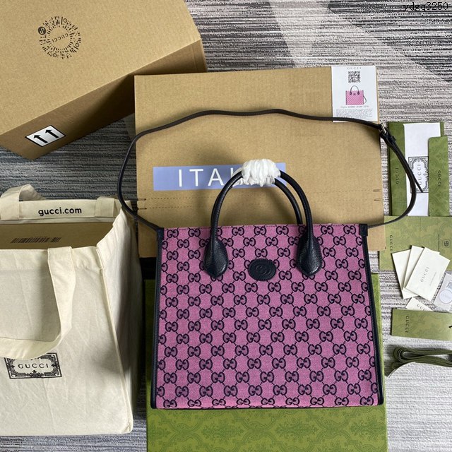 Gucci新款包包 古馳男女同款購物袋 Gucci新款托特包 659983  ydg3250