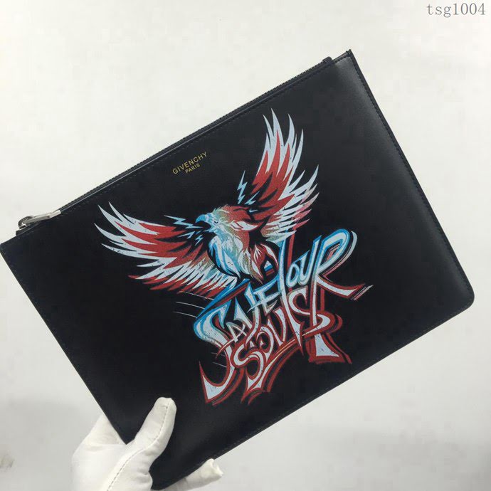 GlVENCHY紀梵希 antigona信封手包 原廠進口牛皮 手抓包  tsg1004