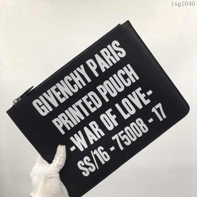 GlVENCHY紀梵希 antigona信封手包 原廠進口牛皮 手抓包  tsg1040