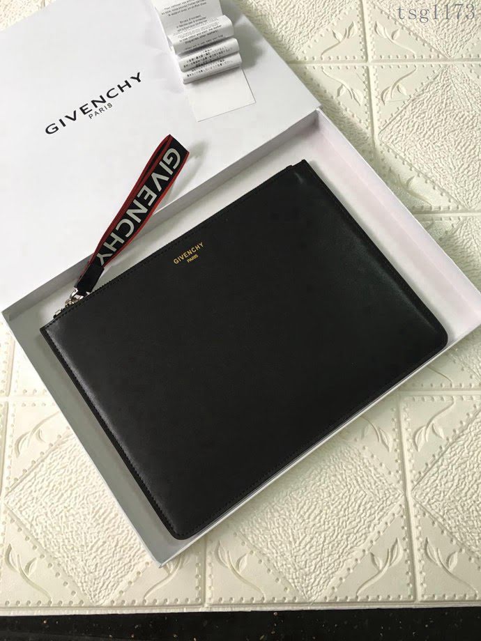 GlVENCHY紀梵希 antigona信封手包 原廠進口牛皮 拉鏈 手抓包  tsg1173