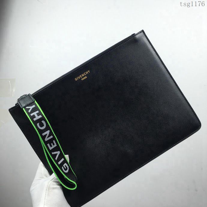 GlVENCHY紀梵希 antigona信封手包 原廠進口牛皮 拉鏈 手抓包  tsg1176