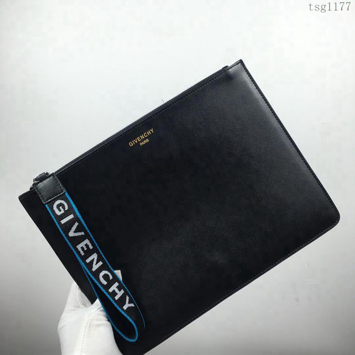 GlVENCHY紀梵希 antigona信封手包 原廠進口牛皮 拉鏈 手抓包  tsg1177