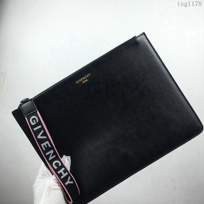 GlVENCHY紀梵希 antigona信封手包 原廠進口牛皮 拉鏈 手抓包  tsg1178