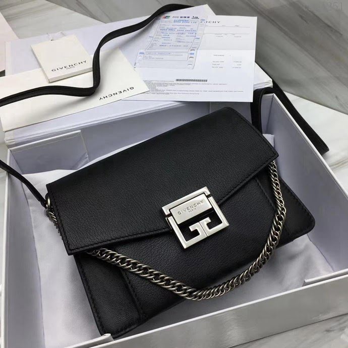 GlVENCHY紀梵希 法國代購級別 Givenchy Bag 巴黎走秀新款 中號 鏈條手提 斜挎包  tsg1251