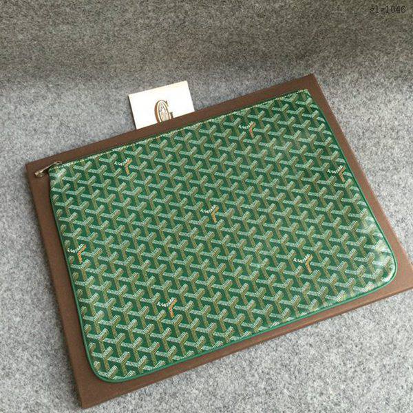 Goyard包 戈雅小號手包 專櫃新款 G0YARD手拿包  glg1046
