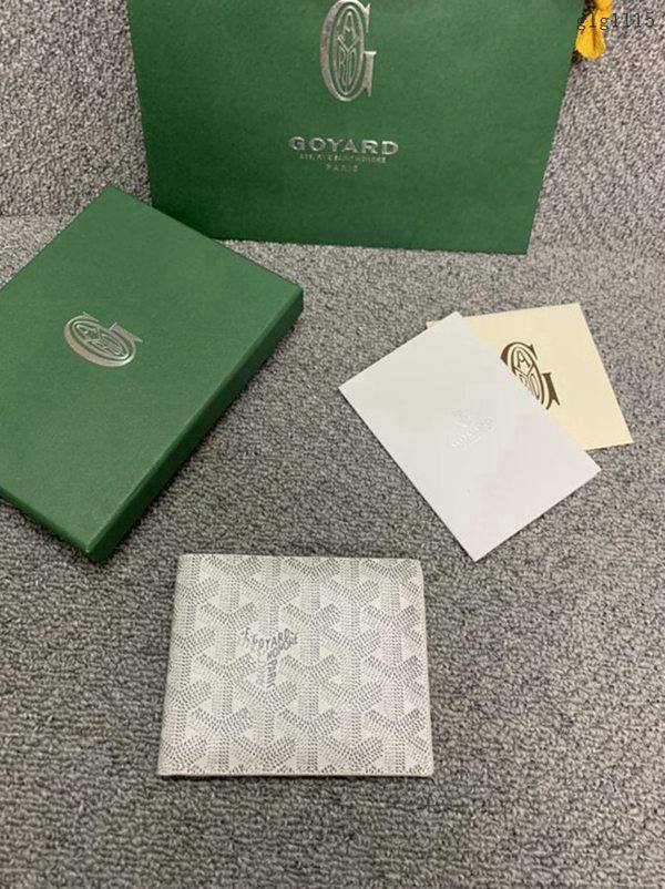 Goyard包 戈雅短夾 Goyard男款錢夾 Goyard對折短錢夾  glg1115