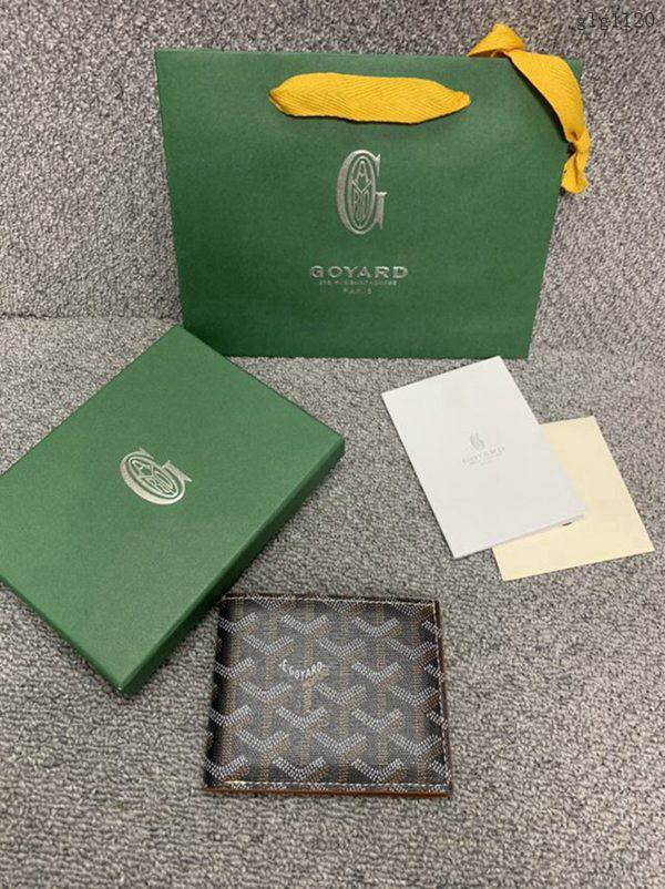 Goyard包 戈雅短夾 Goyard男款錢夾 Goyard對折短錢夾  glg1120