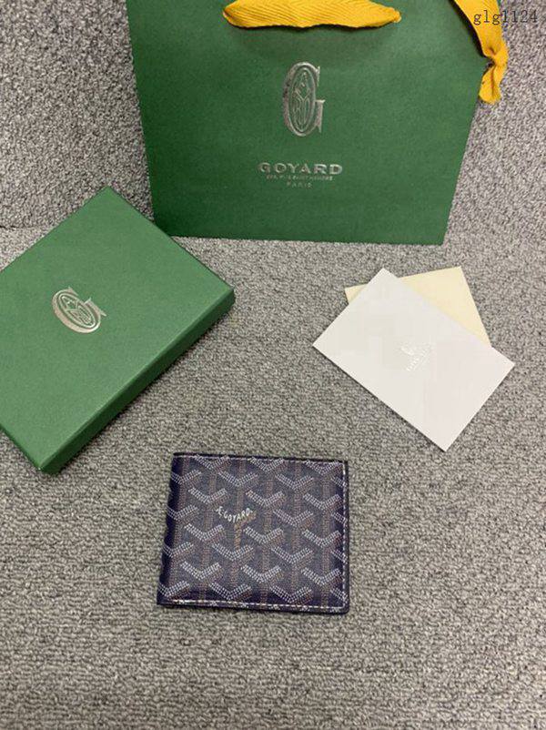 Goyard包 戈雅短夾 Goyard男款錢夾 Goyard對折短錢夾  glg1124