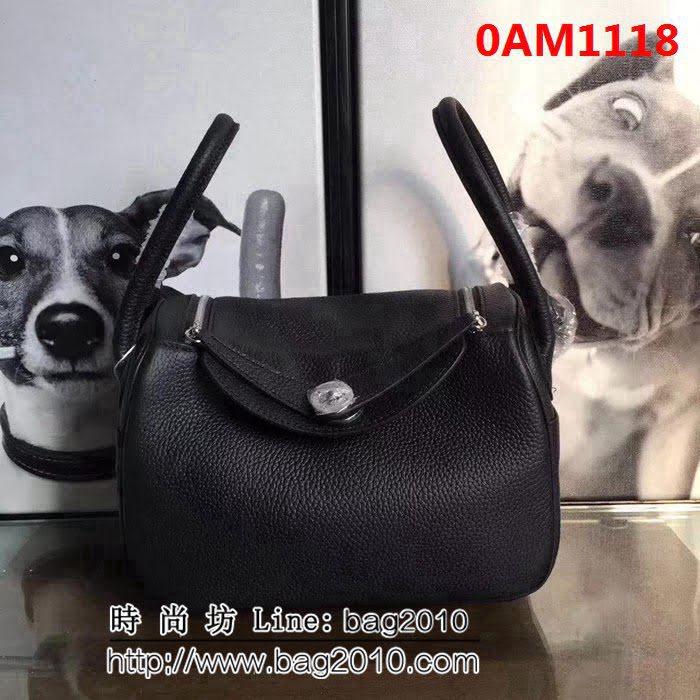愛馬仕Hermes Lindy原版頭層牛皮名媛風範手提包 0AM1118
