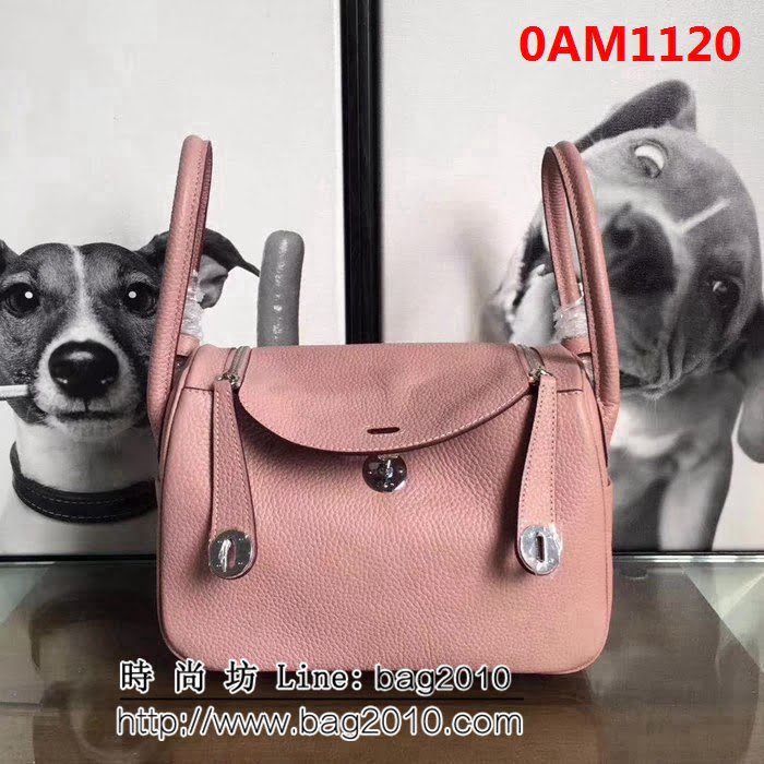 愛馬仕Hermes Lindy原版頭層牛皮名媛風範手提包 0AM1120