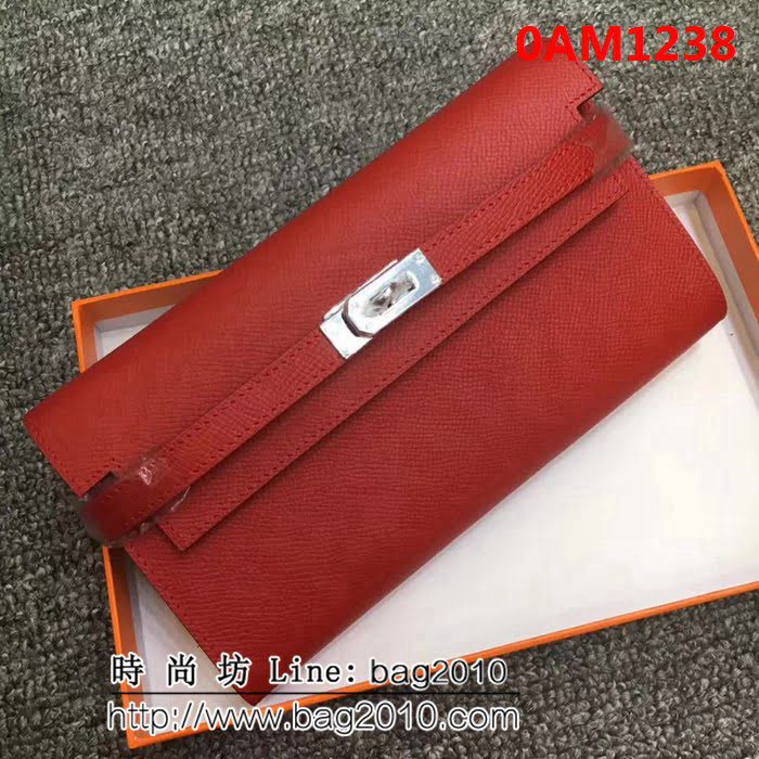 愛馬仕 Hermès掌紋 kelly錢包 0AM1238