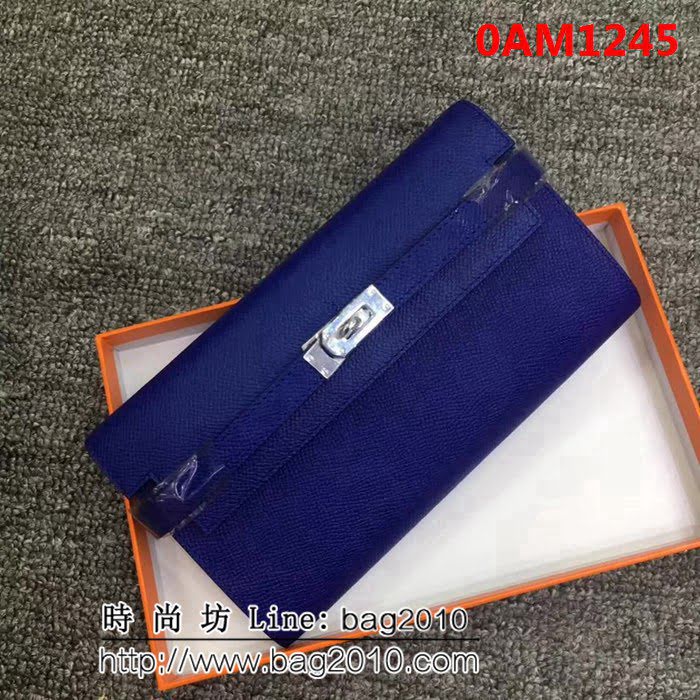愛馬仕 Hermès掌紋 kelly錢包 0AM1245