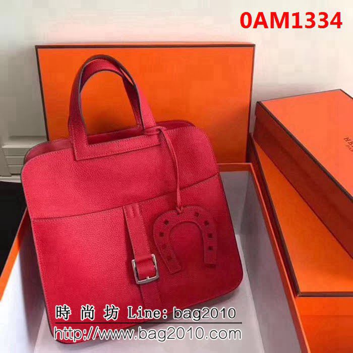 愛馬仕HermesHalzan牛皮 手提肩背包 0AM1334