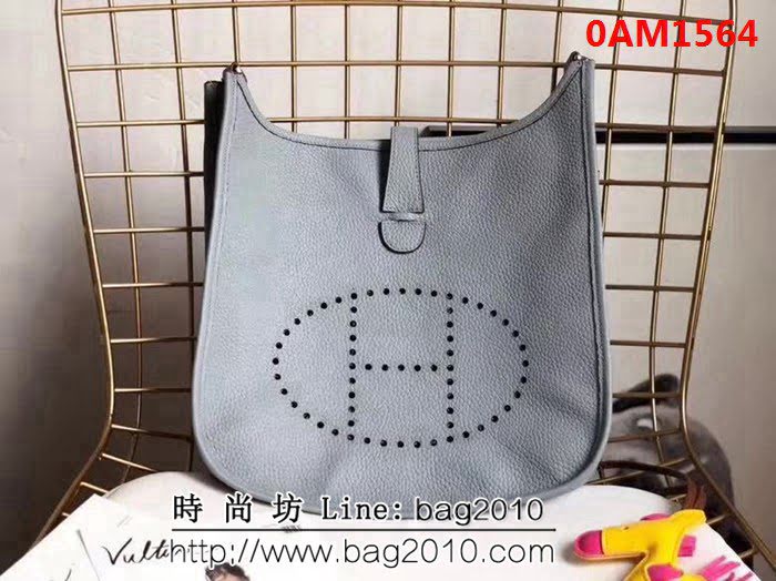 愛馬仕Hermes Evelyn 伊芙琳挎包 男女同款 0AM1564