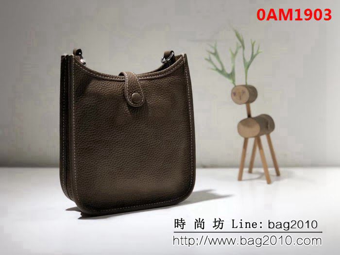 愛馬仕Hermes Evelyn伊芙琳挎包 男女同款 0AM1903