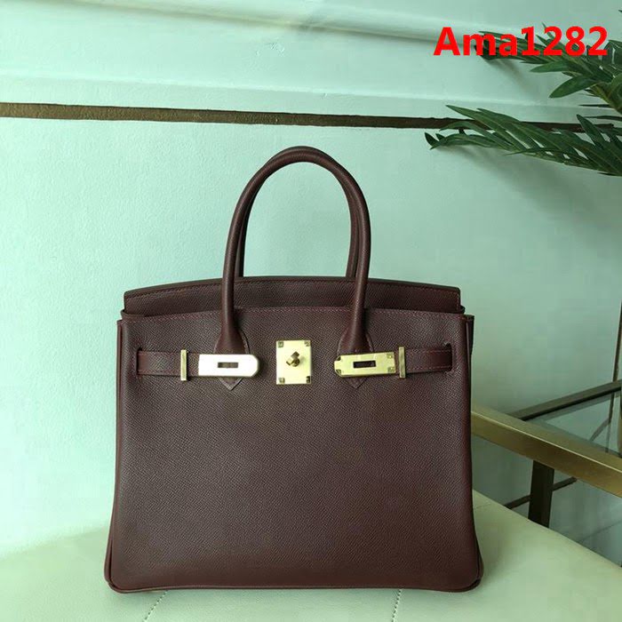 HERMES愛馬仕 鉑金包 Birkin 百分百老工匠 法國進口蠟線 純手工製作 時尚高端手提包  Ama1282