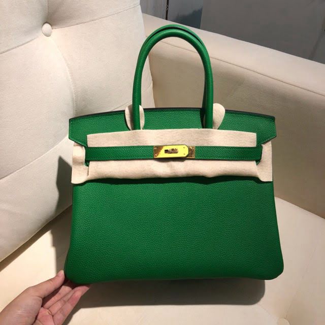 Hermes女包 愛馬仕經典款Birkin Hermes鉑金包 進口togo小牛皮 24K五金 全手工包  am1825