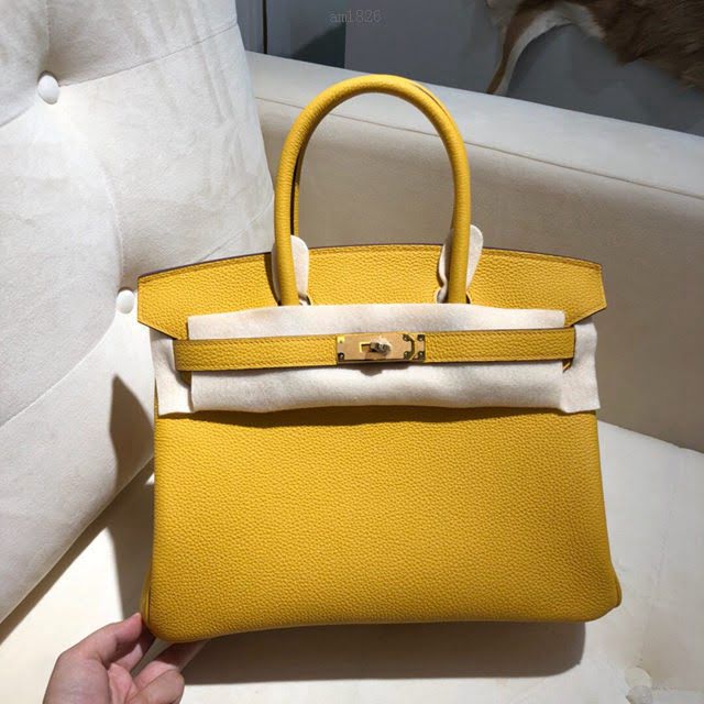 Hermes女包 愛馬仕經典款Birkin Hermes鉑金包 進口togo小牛皮 24K五金 全手工包  am1826