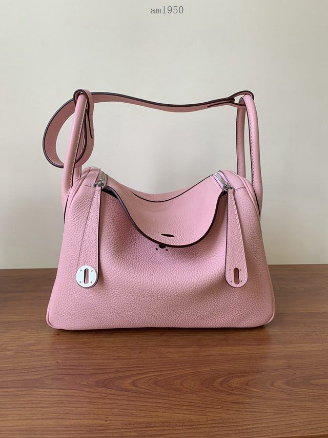 Hermes女包 愛馬仕lindy togo皮 金扣 銀扣 Hermes手提肩背包  am1950