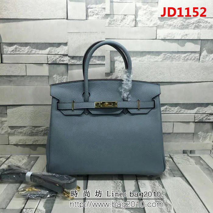 HERMES愛馬仕 官方經典制 荔枝紋牛皮 純24k五金 鉑金包 JD1152