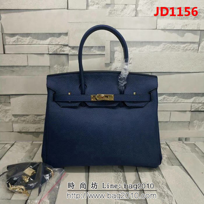HERMES愛馬仕 官方經典制 荔枝紋牛皮 純24k五金 鉑金包 JD1156