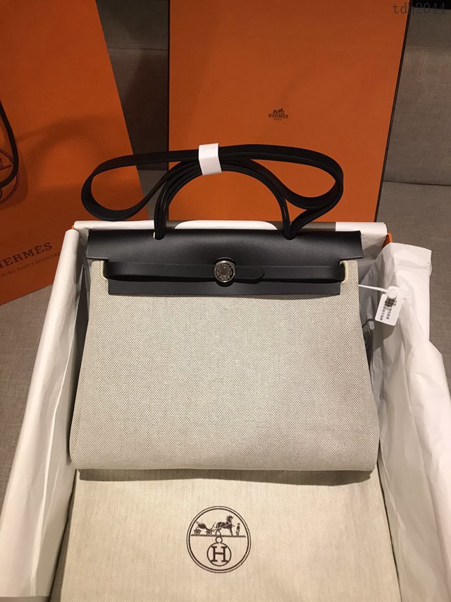 Hermes包包 愛馬仕升級版Herbag 手提肩背斜挎包 男女同款  tdh2044