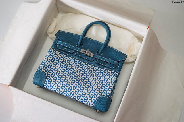 Hermes女包 愛馬仕新款拼接鉑金 Hermes內縫Birkin手提包  tdh2235