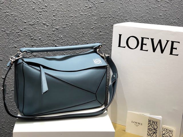 LOEWE包包 羅意威Puzzle中號牛皮包 羅意威手提斜挎包 10171  tcl1003